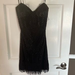 Aidan by Aidan Mattox Sequin Strappy Dress - Size 8